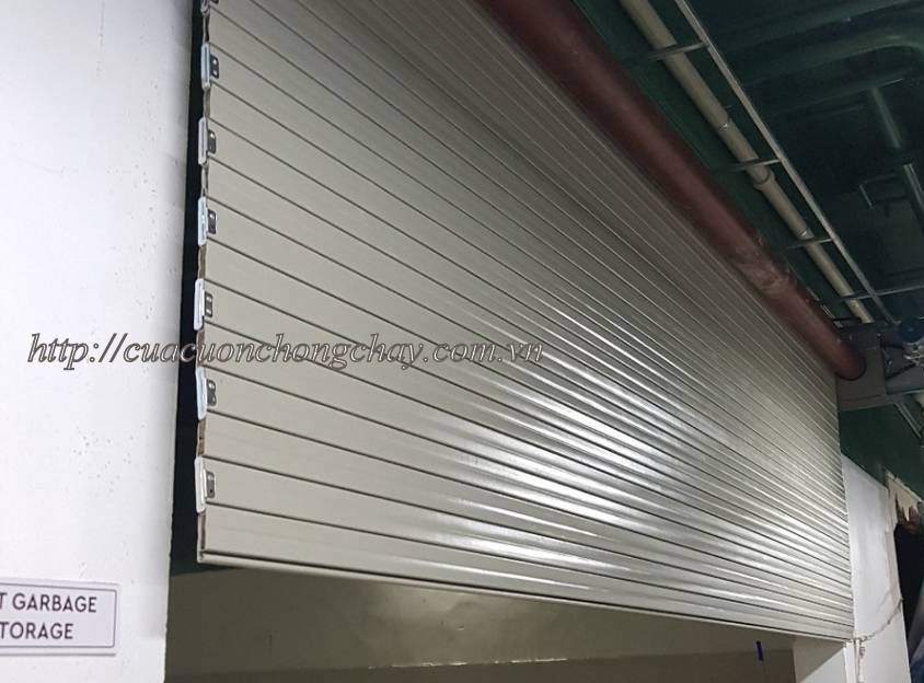 Rolling fire doors, factory fire prevention, Cửa cuốn chống cháy, ngăn cháy nhà xưởng