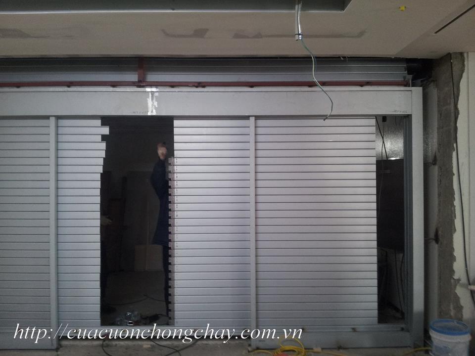 Cửa cuốn chống cháy