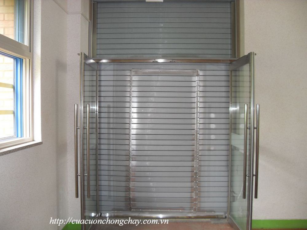 Cửa cuốn chống cháy thép FC90 bệnh viện