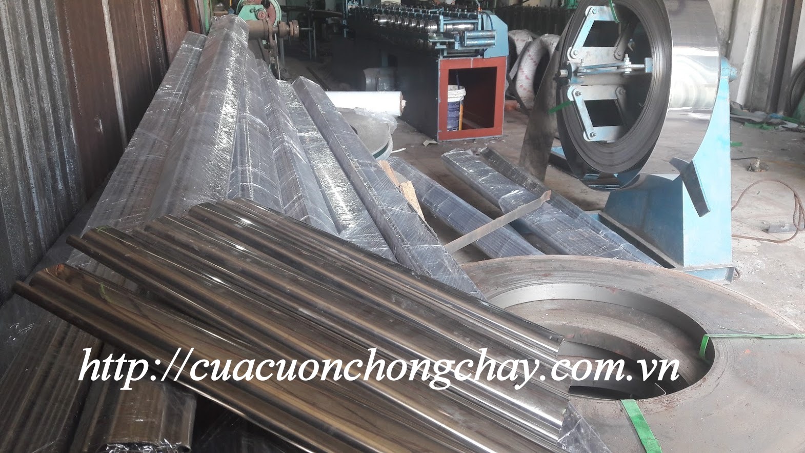 Cửa Cuốn Chống Cháy đã được kiểm định chuẩn quốc tế 