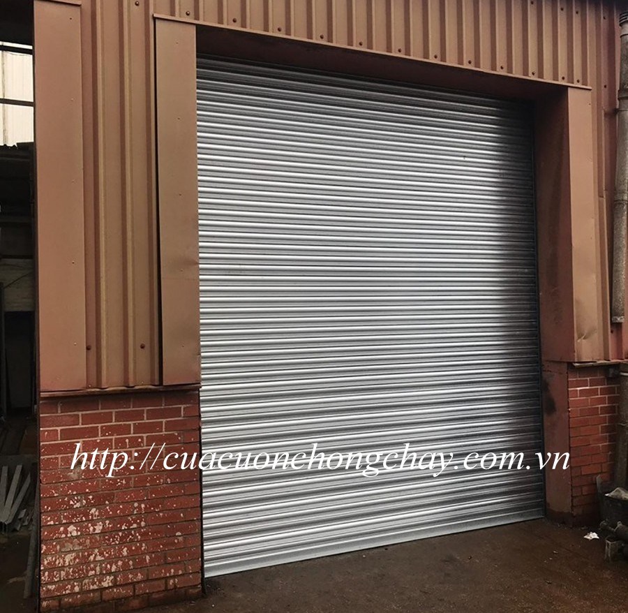 Cửa cuốn chống cháy bằng inox