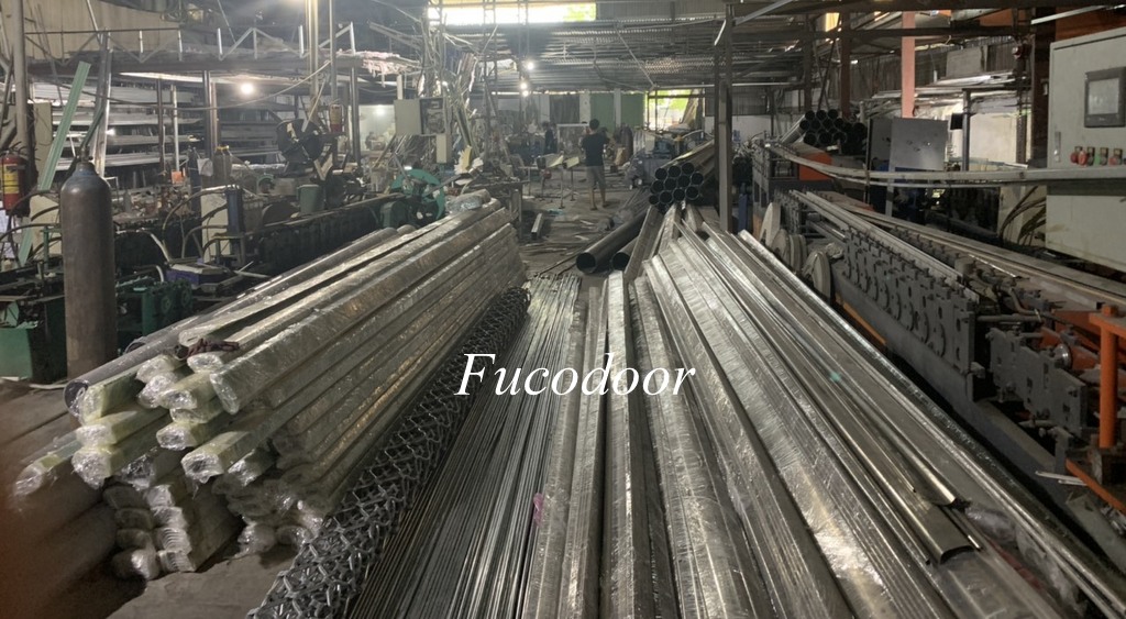 Cửa cuốn chống cháy 1 lớp INOX năm 2021