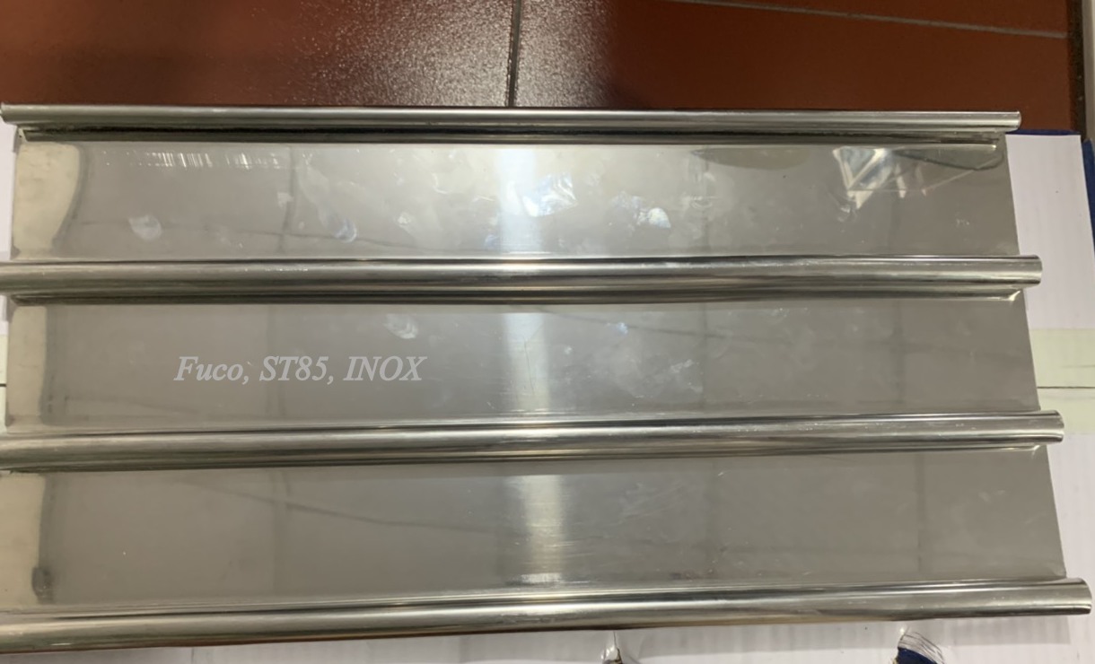 Cửa cuốn chống cháy 1 lớp INOX korea