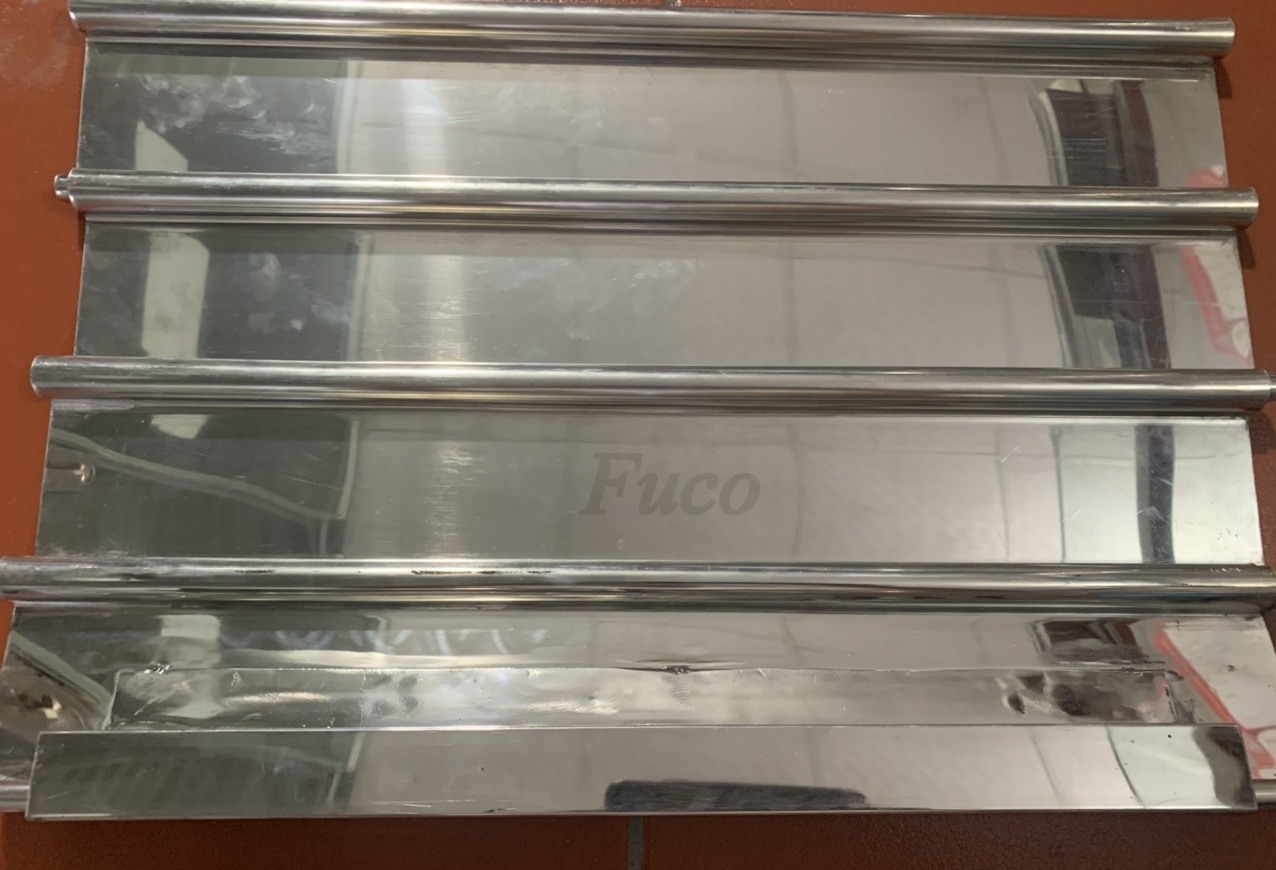 Cửa cuốn chống cháy 1 lớp INOX korea