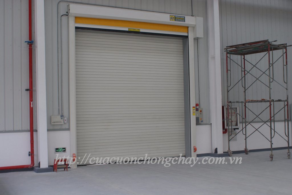 Cửa cuốn chống cháy 2 lớp 120 phút, Cửa cuốn