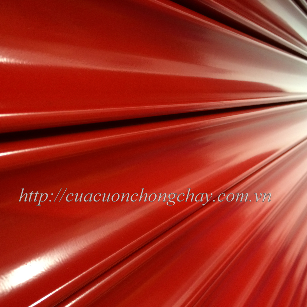 cửa cuốn chống cháy 1 lớp thép
