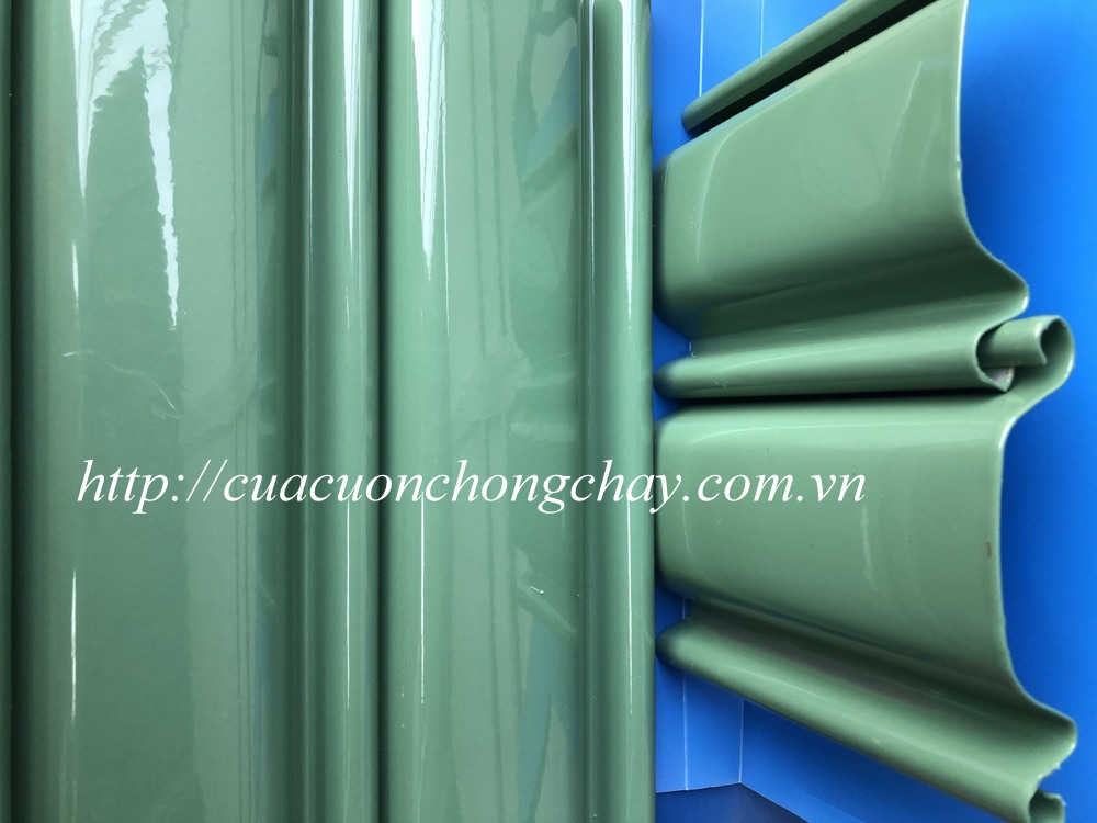 Cửa cuốn chống cháy 120 phút, Cửa cuốn chống cháy thép