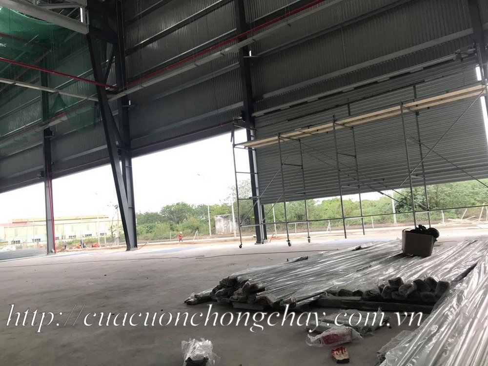 Cửa Cuốn Chống Cháy 