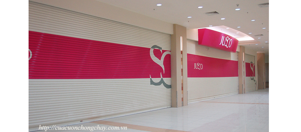 Cửa cuốn chống cháy cao cấp hàng chính hãng được thiết kế để tự động