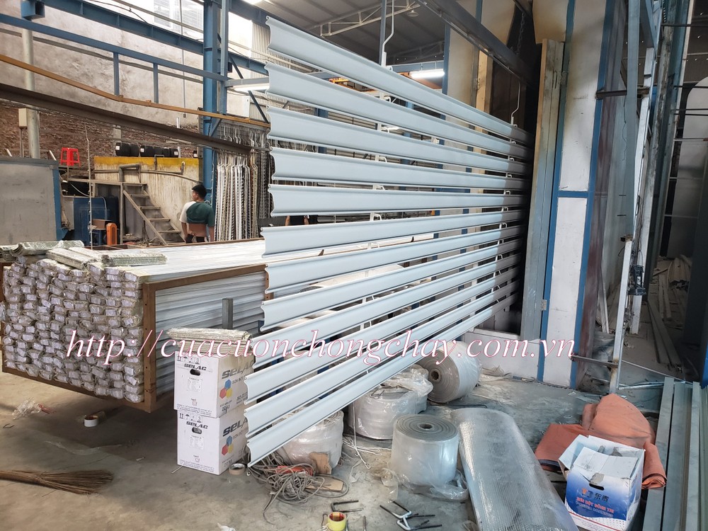 Cửa cuốn chống cháy