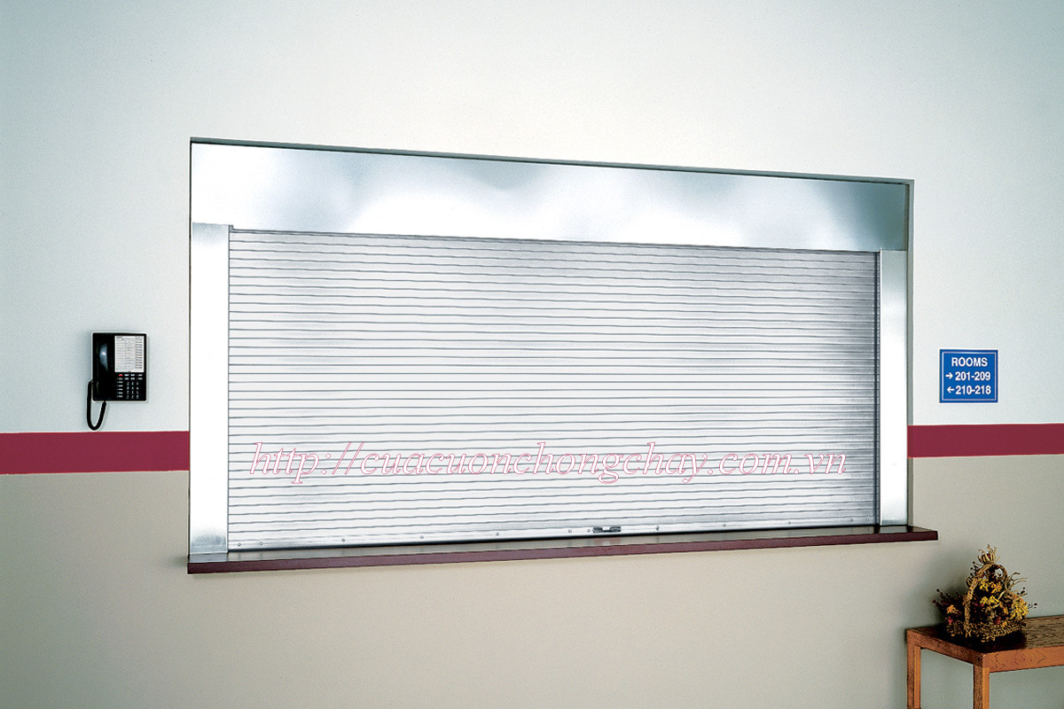 Cửa cuốn ngăn cháy, chống cháy bệnh viện