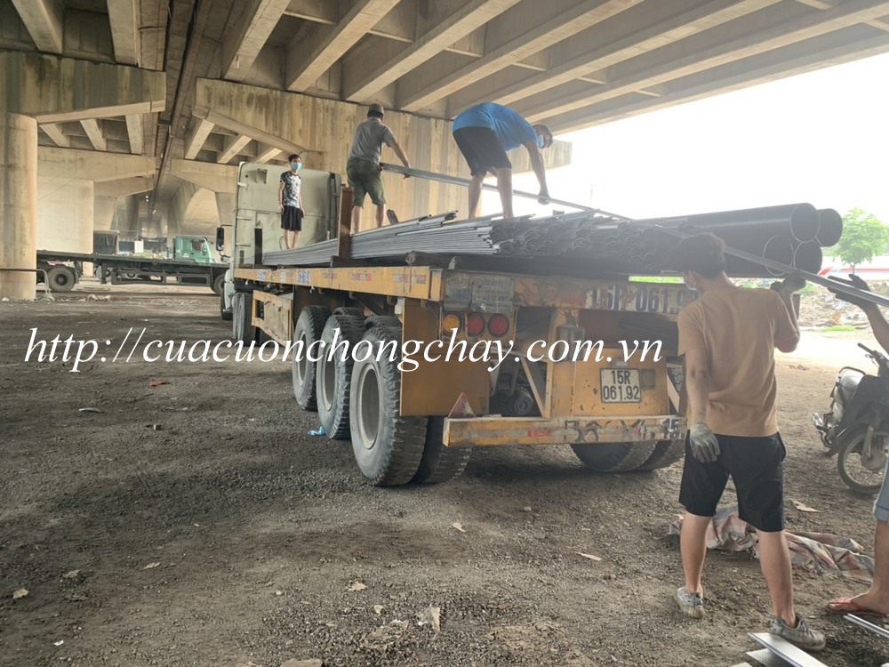 Cửa cuốn chống cháy tại Thái Nguyên