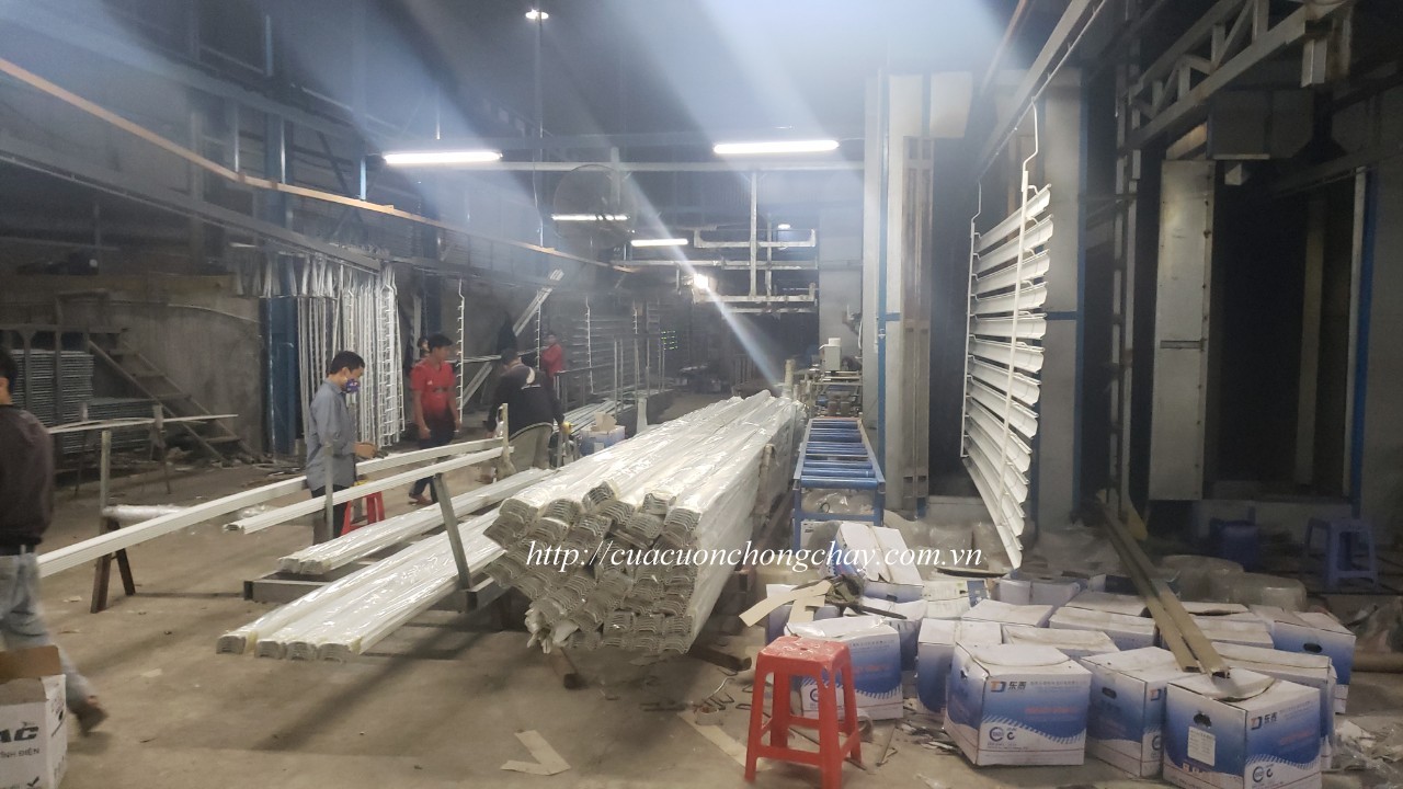 Cửa cuốn chống cháy tại Thanh Hóa