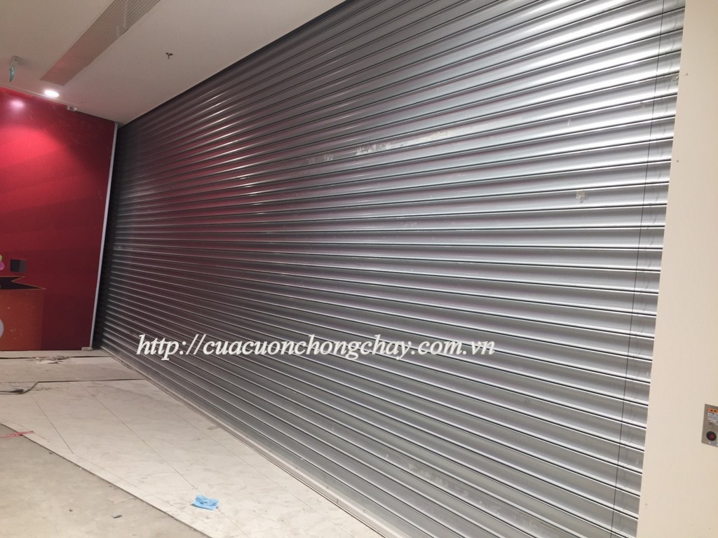 Cấu tạo của cửa cuốn chống cháy