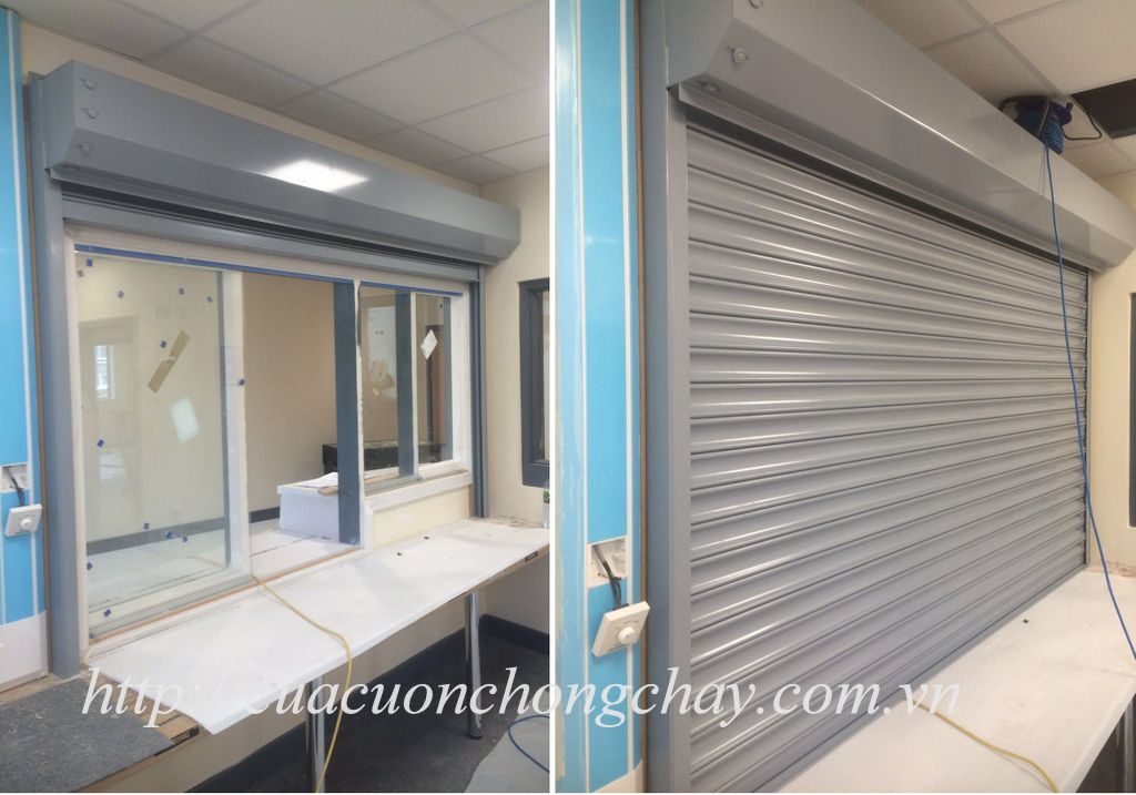 Cấu Tạo Cửa Cuốn Chống Cháy Như Thế Nào 
