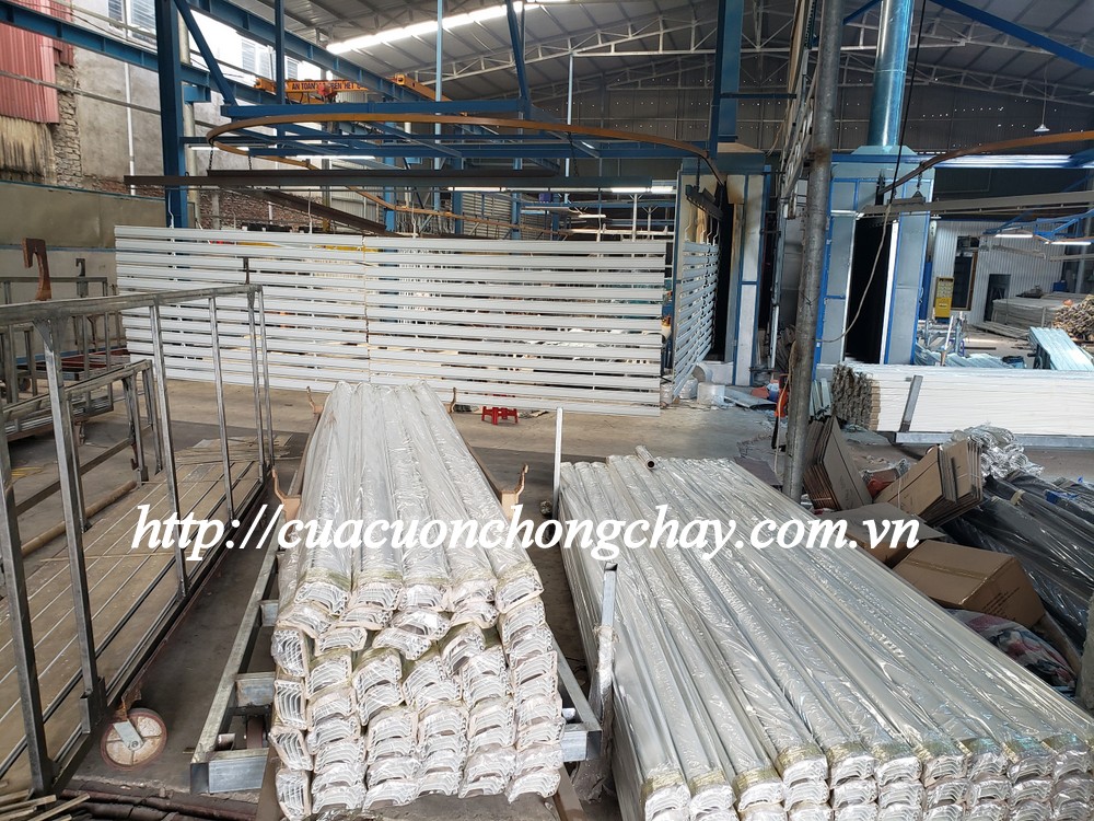 Cửa cuốn chống cháy thép FC100