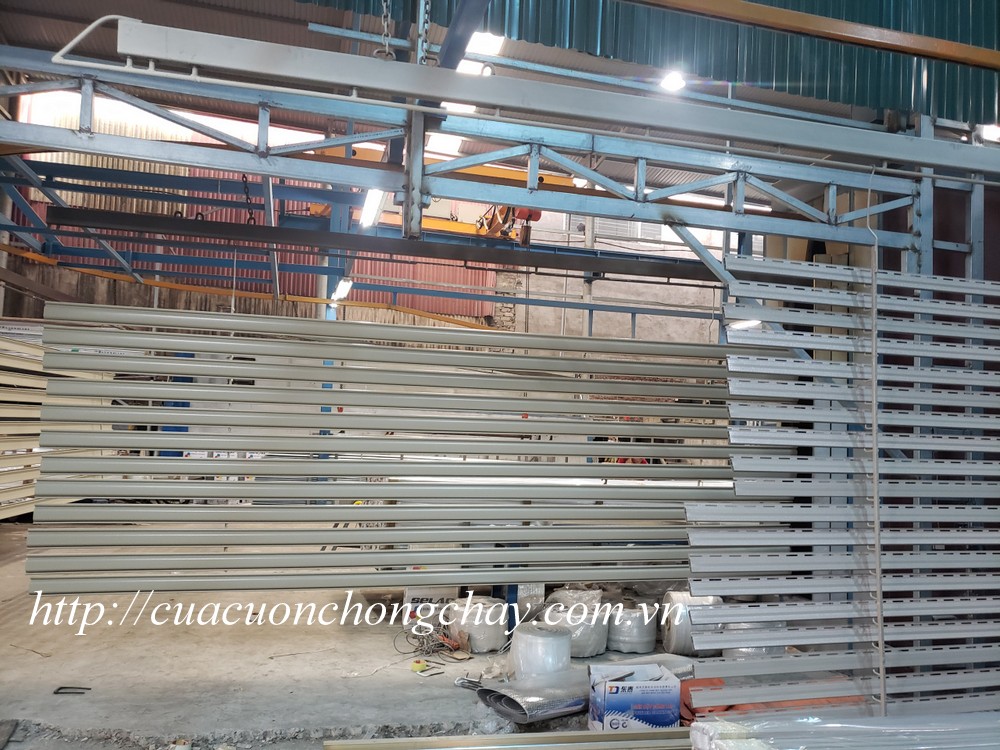 Cửa cuốn chống cháy thép FC100