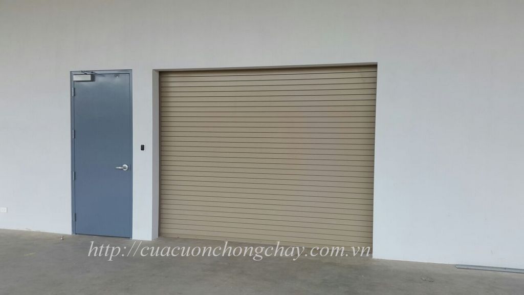 Cửa cuốn chống cháy thép FC100