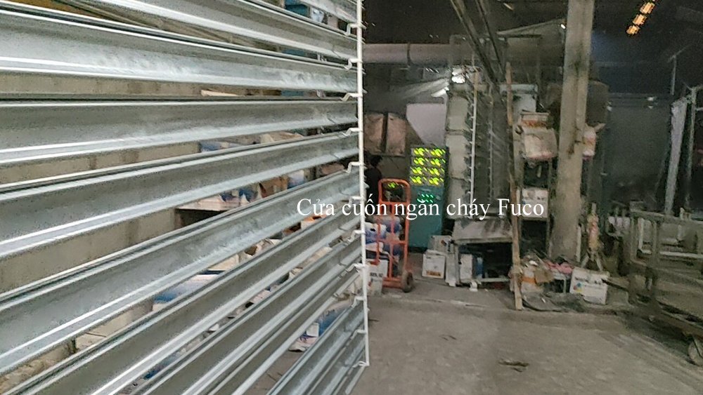 Cửa cuốn chống cháy tại Quảng Bình
