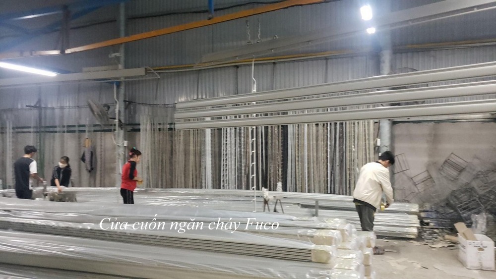 Cửa cuốn chống cháy tại Quảng Bình
