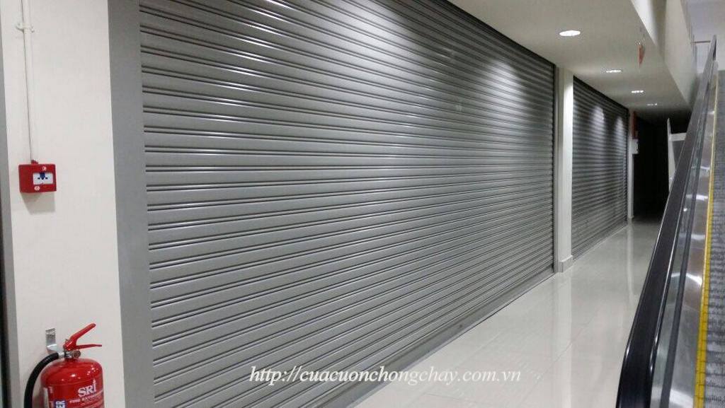 Lắp đặt cửa cuốn chống cháy An toàn