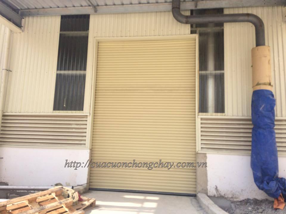 Cửa cuốn chống cháy 120 phút 