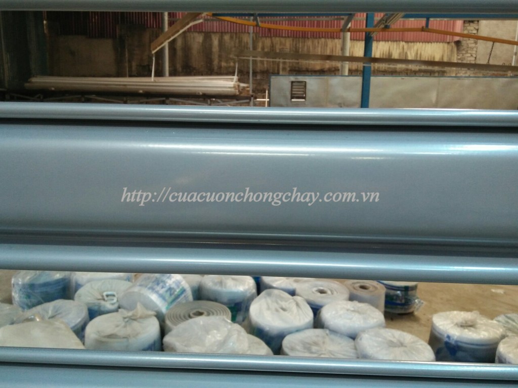 cửa cuốn chống cháy 1 lớp thép, Cửa cuốn chống cháy 120 phút