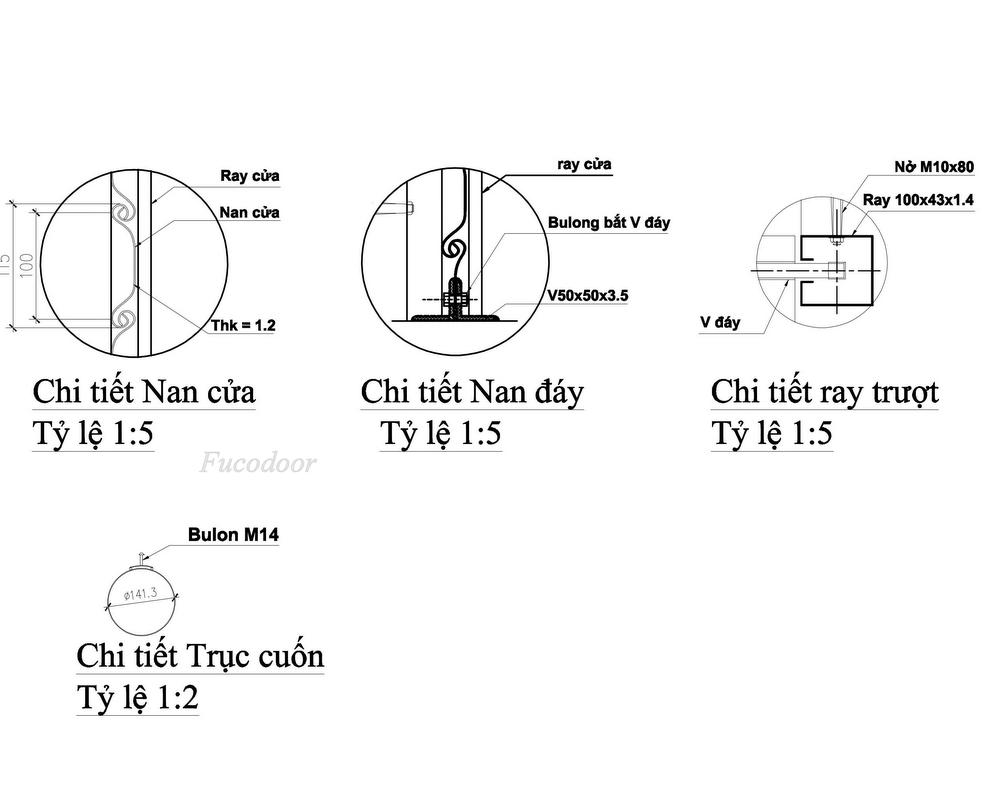 Cửa cuốn chống cháy tại Hà Nội