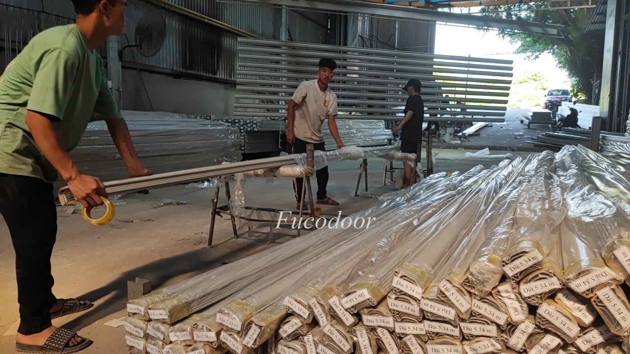 Cửa cuốn Đài Loan dầy 1mm