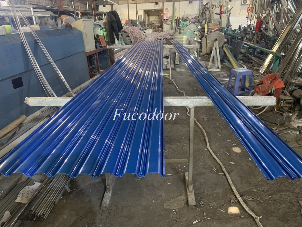 Cửa cuốn đài loan, cửa cuốn nhà xưởng, cửa cuốn thép mạ màu 