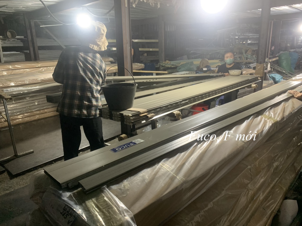 Cửa cuốn khe thoáng Fucodoor, mẫu mới 2023, mẫu dự án