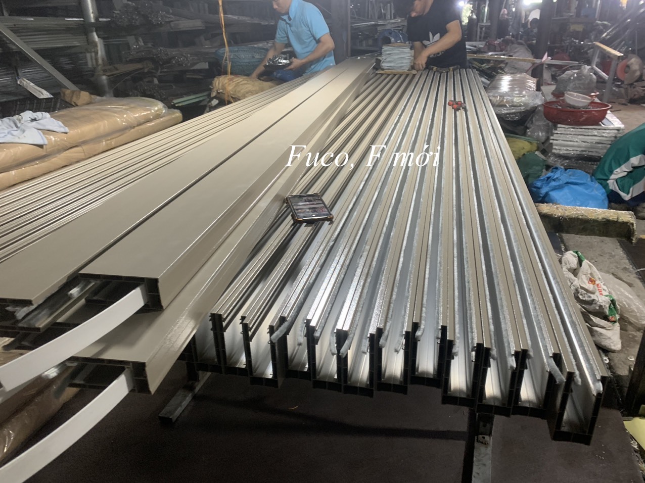 Cửa cuốn khe thoáng Fucodoor, mẫu mới 2023, mẫu dự án