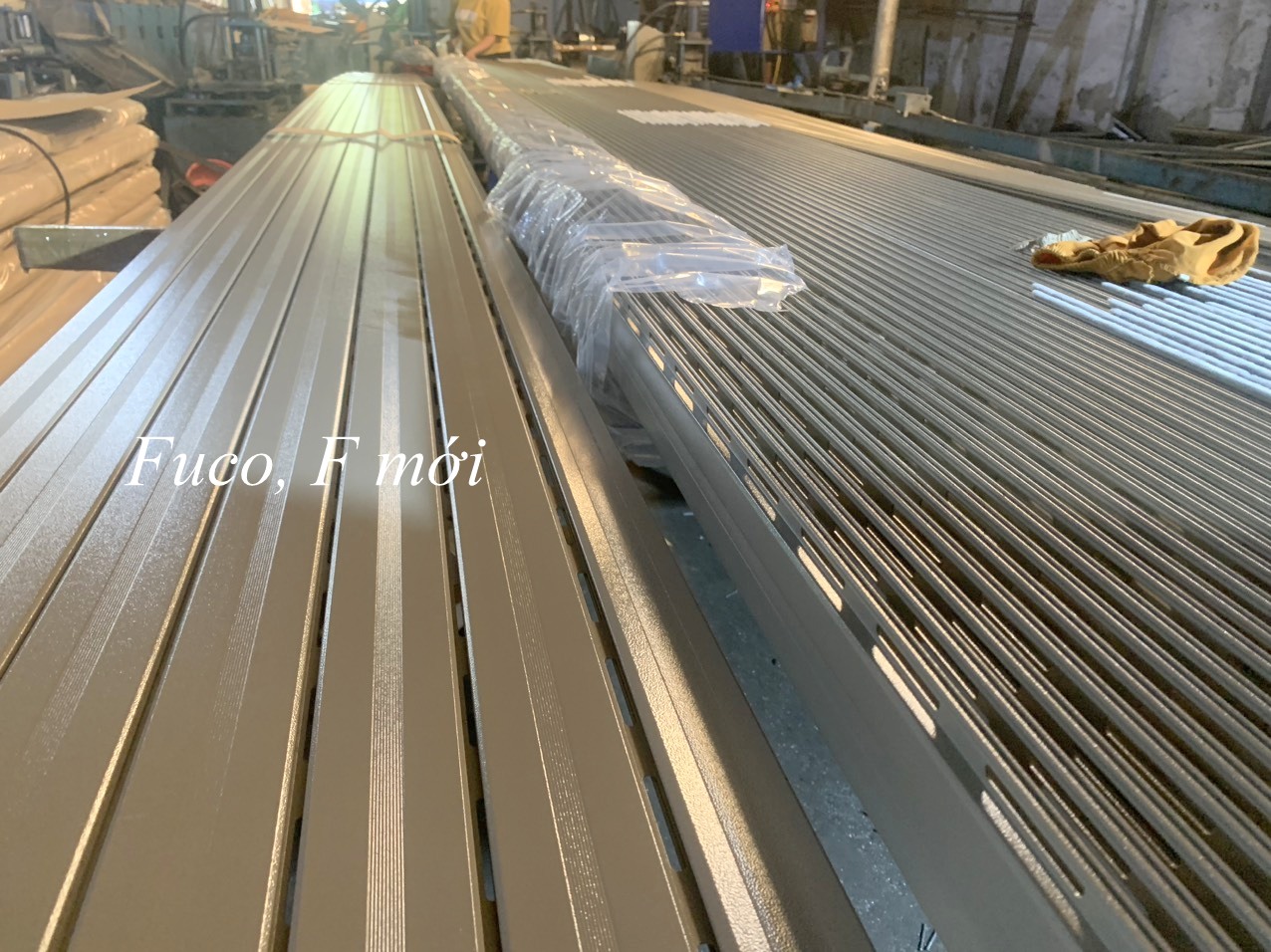 Cửa cuốn khe thoáng Fucodoor, mẫu mới 2023, mẫu dự án