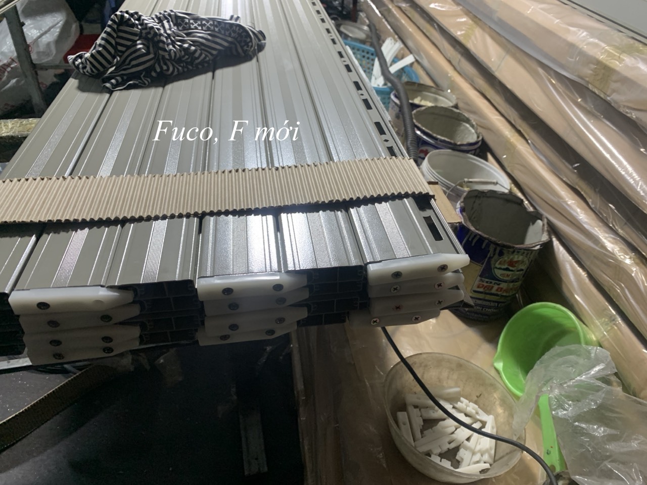 Cửa cuốn khe thoáng Fucodoor, mẫu mới 2023, mẫu dự án