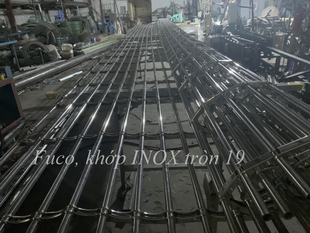 cửa cuốn song ngang  inox 304