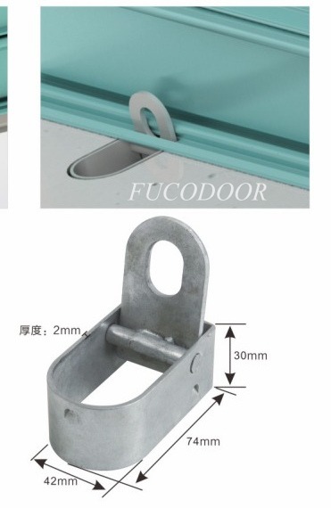 khóa ray cửa cuốn thép cửa cuốn lò xo lá Fuco, kéo tay