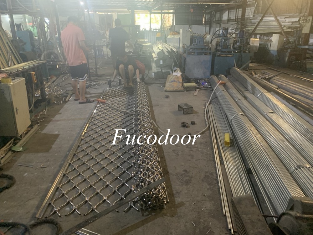 Cửa Cuốn Lưới Mắc Võng inox