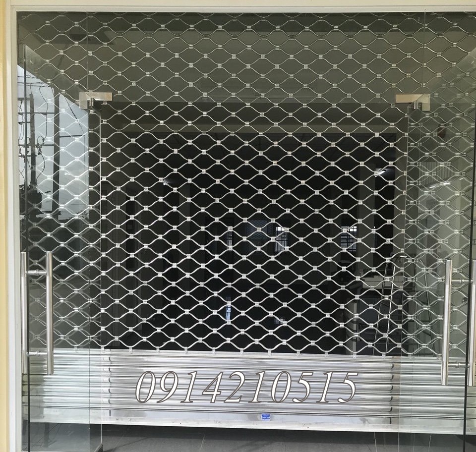 cửa cuốn, cua cuon, cửa cuốn lưới mắc võng, cua cuon luoi mac vong