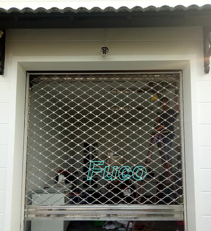 cửa cuốn, cua cuon, cửa cuốn lưới mắc võng, cua cuon luoi mac vong