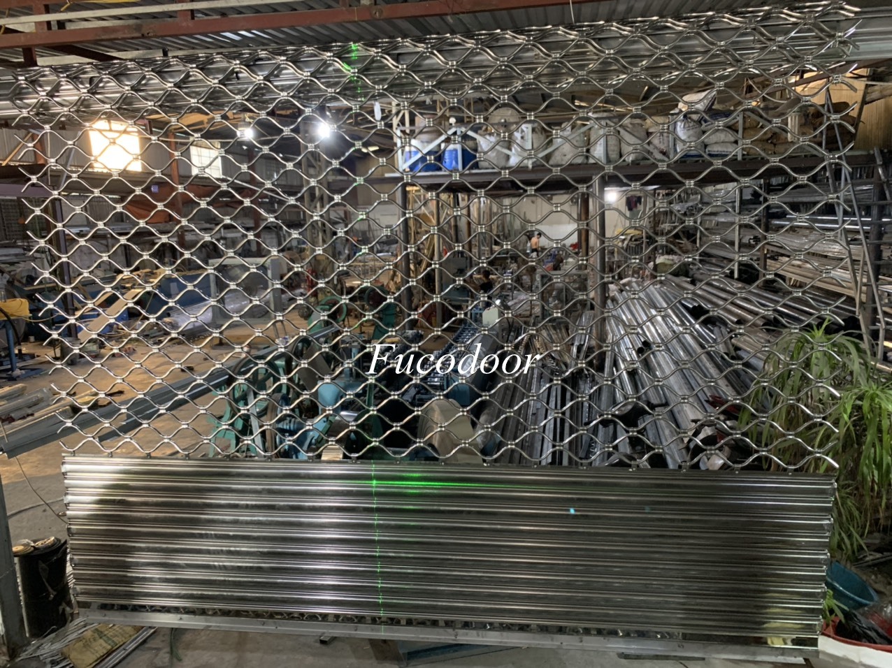 Báo giá Cửa cuốn mắc võng