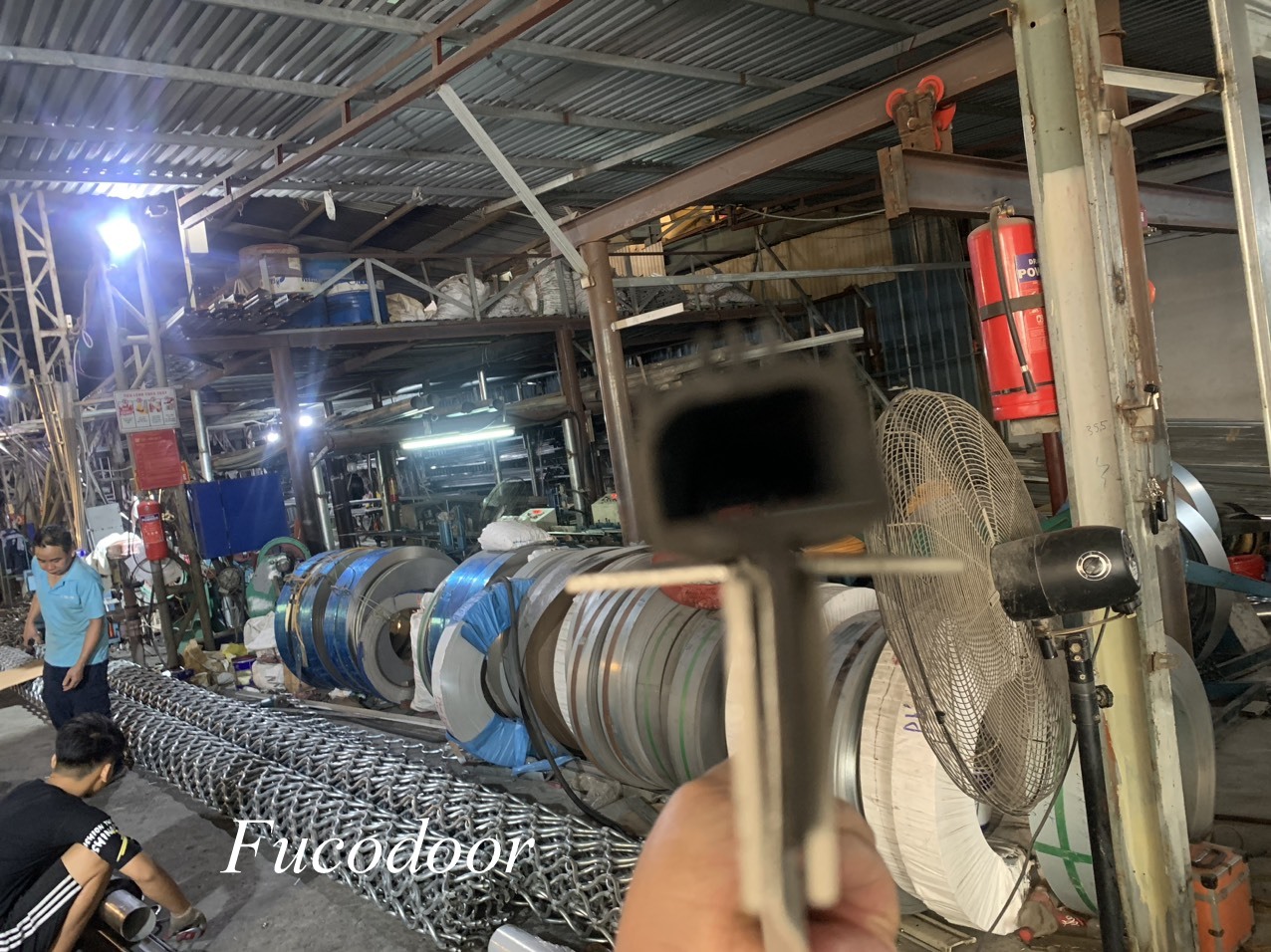 Nhà máy sản xuất cửa cuốn mắt võng, cửa cuốn mắt lưới