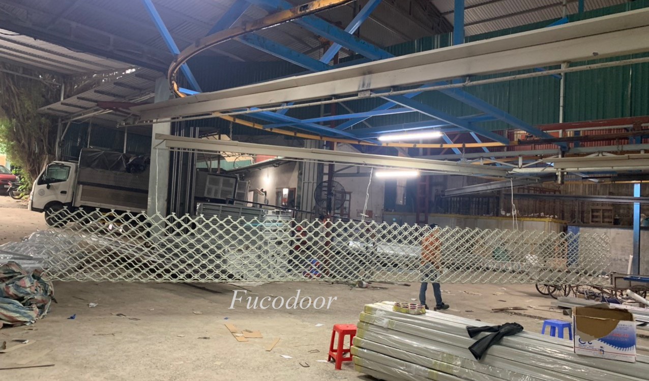 Nhà máy sản xuất cửa cuốn mắt võng, cửa cuốn mắt lưới
