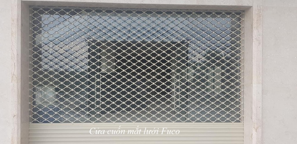 Báo giá cửa cuốn lưới mắt võng sơn tĩnh điện