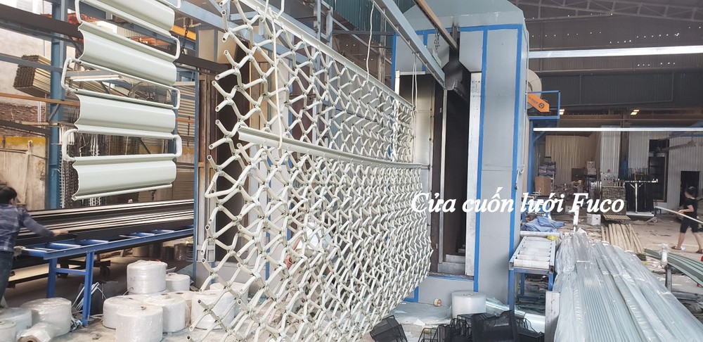 (Mắt Cáo) - Báo Giá Cửa Cuốn Lưới Mắc Võng