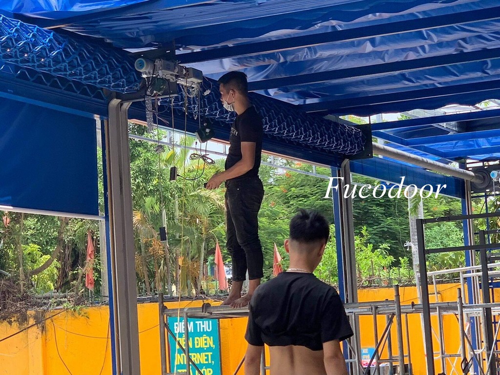 Báo giá cửa cuốn mắt võng 