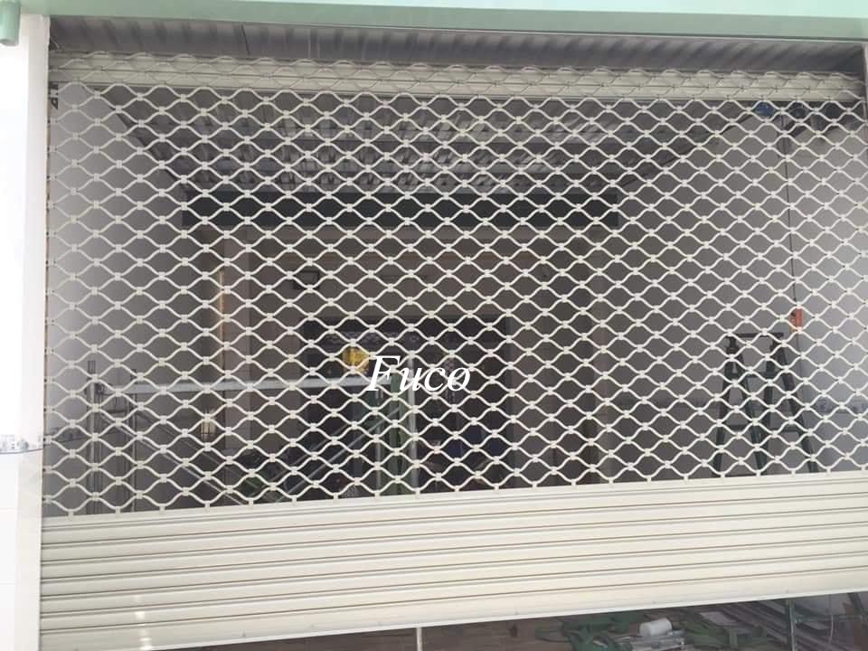 Báo giá cửa cuốn lưới mắt võng sơn tĩnh điện