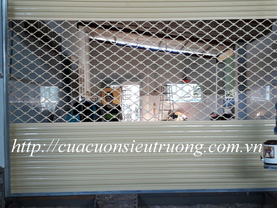 Báo giá cửa cuốn mắt lưới, báo giá cửa cuốn mắt võng