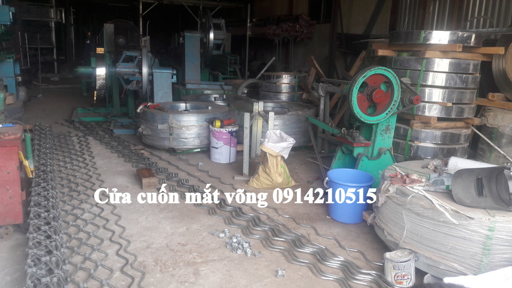 Báo giá cửa cuốn mắt lưới, báo giá cửa cuốn mắt võng