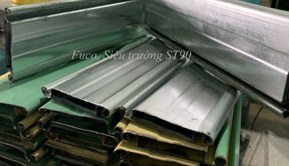 cửa cuốn siêu trường 2 lớp
