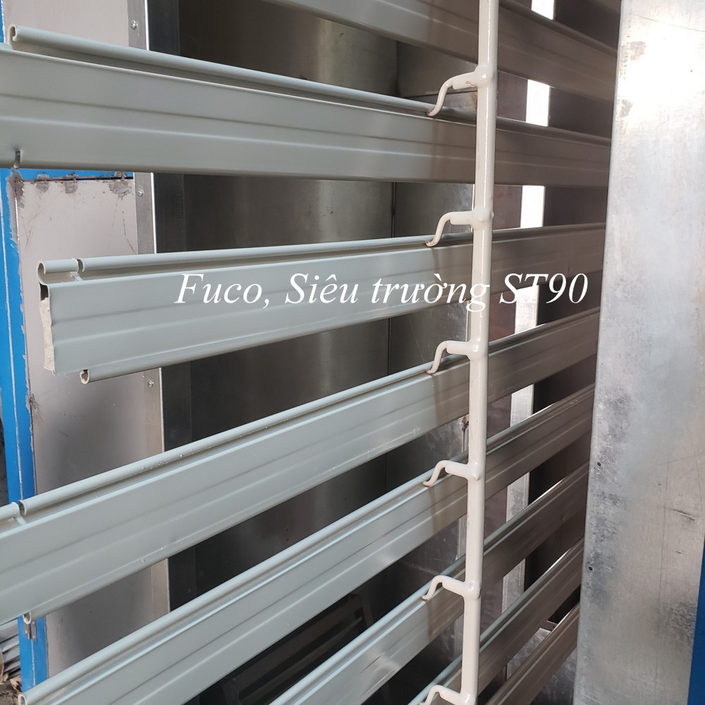 Cửa cuốn siêu trường 2 lớp, Cửa cuốn siêu trường có bông gốm
